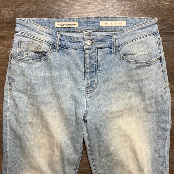 Anthropologie Pilcro Denim Hyphen Button Fly Distressed Jeans Women's Size 29 - Picture 2 of 8